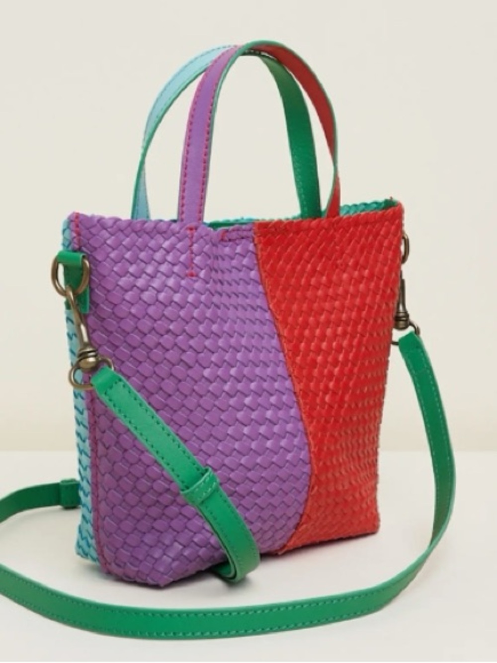 Charlotte Stone Paulette Crossbody Two-Tone Bag